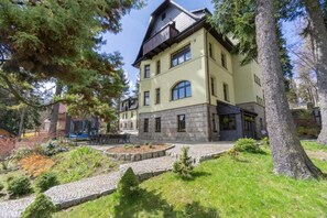 Blick von der Unterkunft