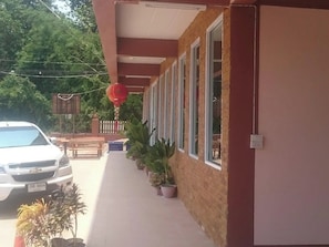 Fachada da propriedade