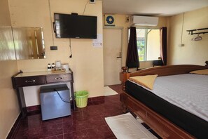 豪華客房, 1 張特大雙人床, 空調 | 免費無線上網、床單