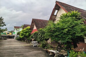 Blick von der Unterkunft