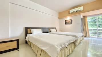 Standardværelse med 2 enkeltsenge | Skrivebord, gratis Wi-Fi, sengetøj