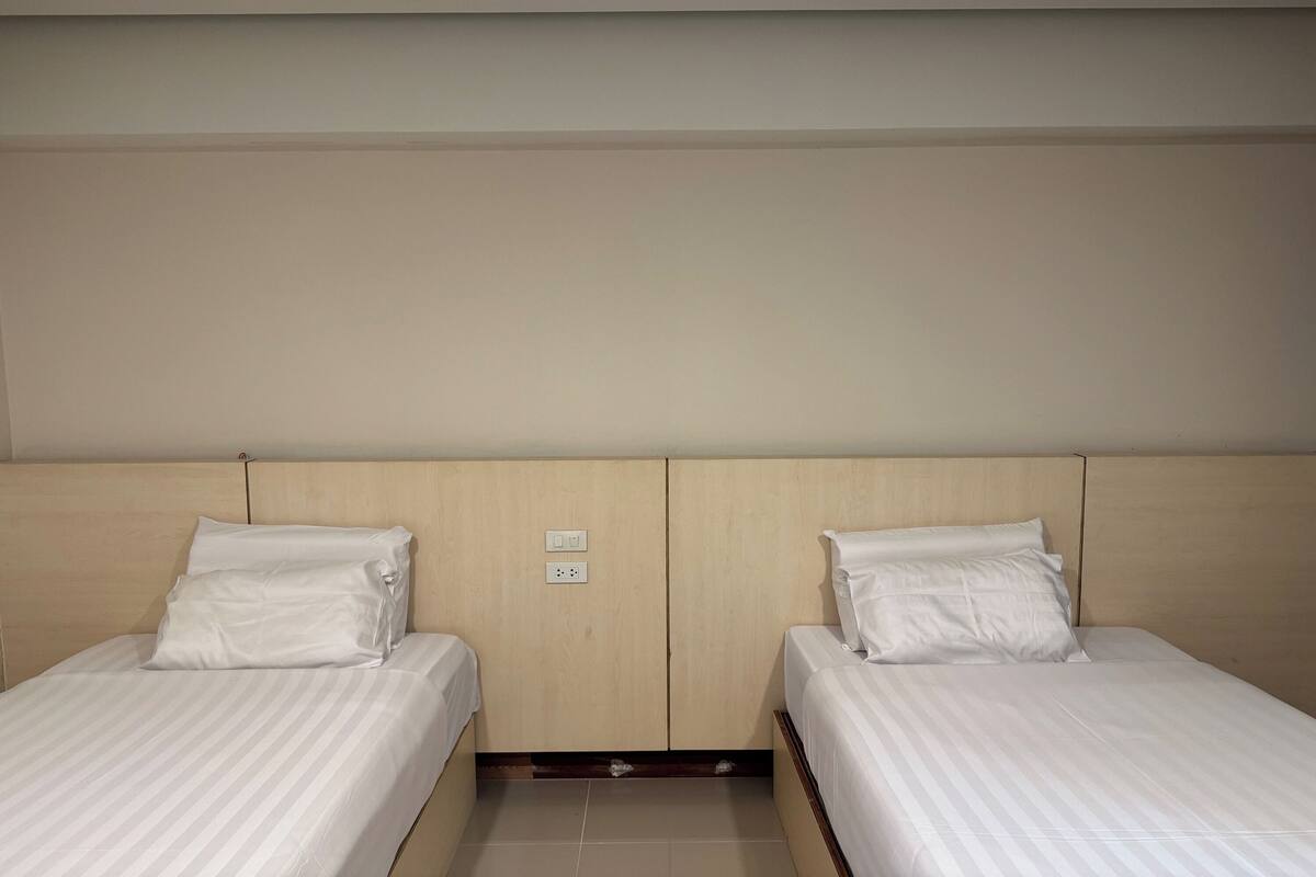 Chambre avec lits jumeaux