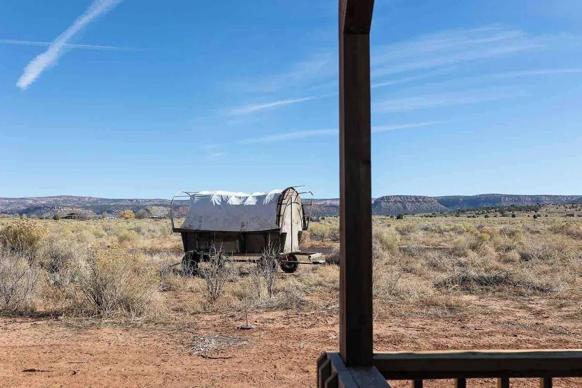 Vue depuis l’hébergement 