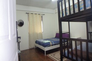 Family Room, Shared Bathroom