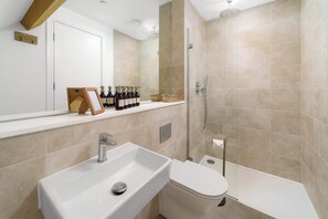 Shower, hair dryer