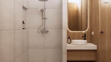 Deluxe-Doppelzimmer, Balkon, Stadtblick (Hokkaido) | Badezimmer