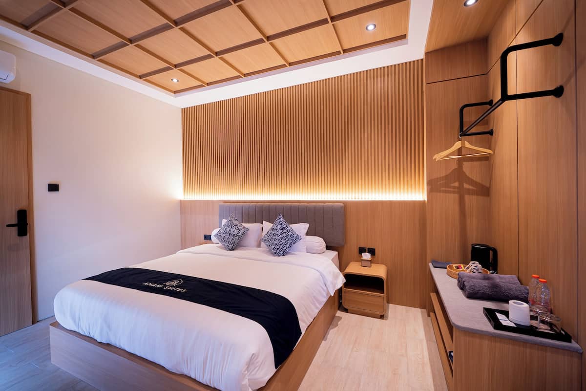 Habitación Deluxe doble, balcón, vistas a la ciudad (Hokkaido) | Ropa de cama de alta calidad y minibar con artículos gratuitos