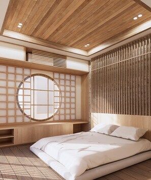 Suite, vista città (Tokyo) | Ferro/asse da stiro, Wi-Fi gratuito, lenzuola