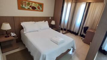 Blackout curtains, soundproofing, free WiFi