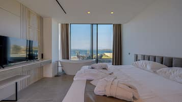 Luxury Stüdyo Süit, 1 En Büyük (King) Boy Yatak, Özel Banyo, Deniz Manzaralı | Odadan manzara