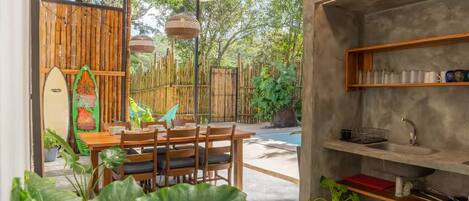 Restauration en plein air