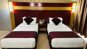Free WiFi, bed sheets