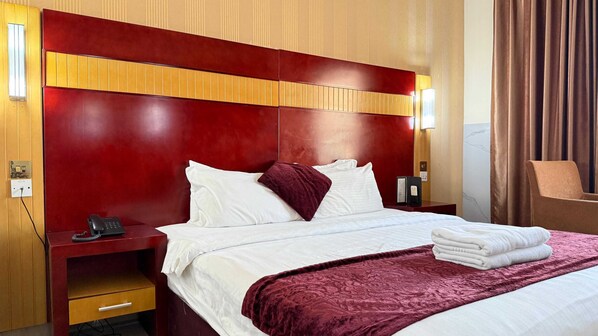 Habitación individual estándar | Wifi gratis y ropa de cama 