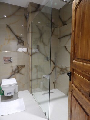 Shower, towels
