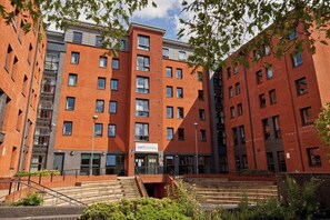 Majoituspaikan julkisivu