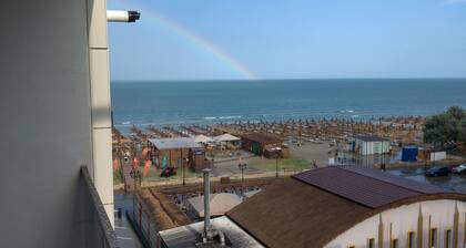 2 Appartments , Next to Each Other, on the Beach, Splendid View, max 10 Persons