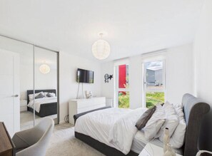 2 Schlafzimmer, Bügeleisen/Bügelbrett, kostenloses WLAN, Bettwäsche