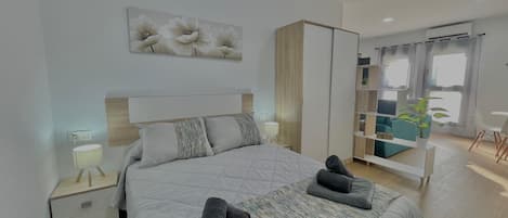 1 bedroom, iron/ironing board, free WiFi, bed sheets
