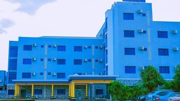 Fassade der Unterkunft