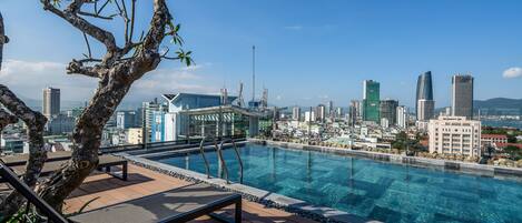 Rooftop pool