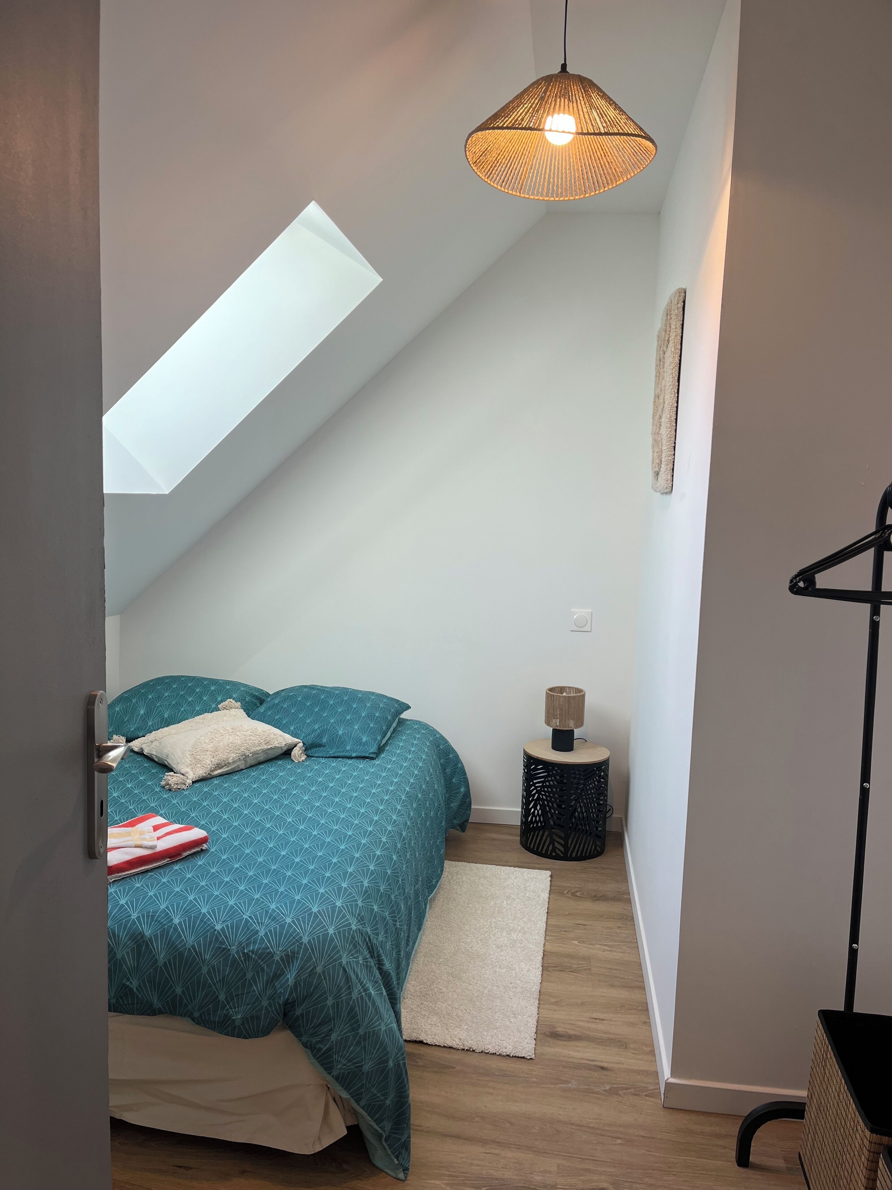 2 chambres, fer et planche à repasser, accès Internet