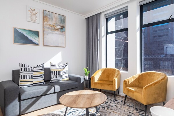 Family Apartment, 1 Double Bed with Sofa bed | Living area