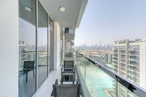 Appartement Exclusif, balcon, vue lagon | Vue depuis le balcon
