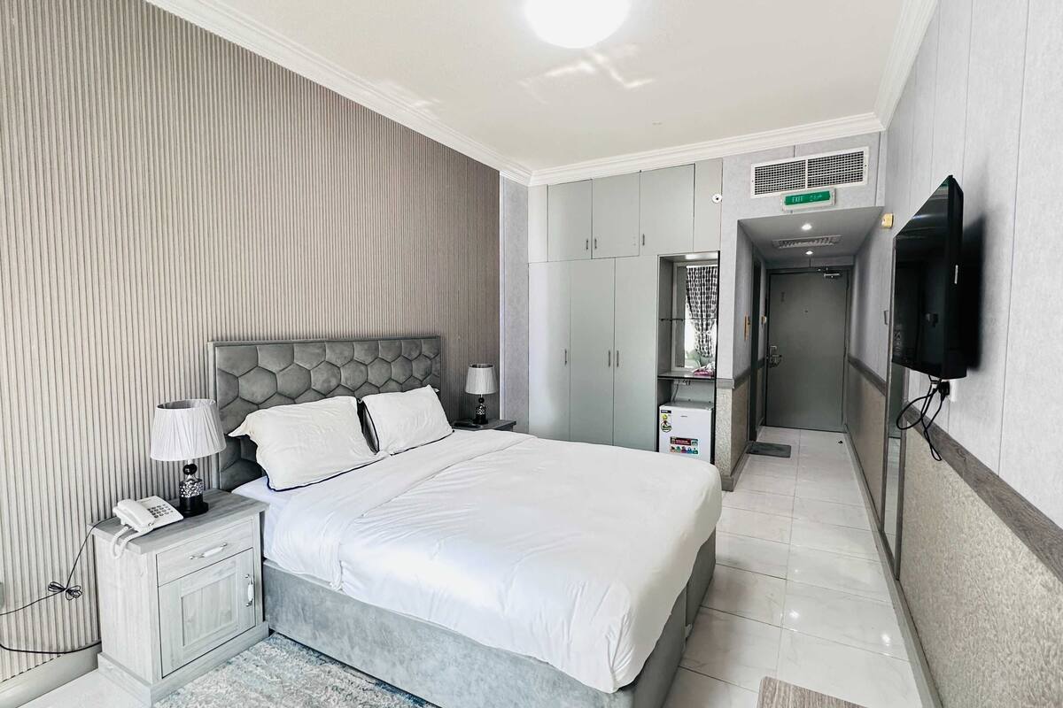Premium bedding, free WiFi, bed sheets