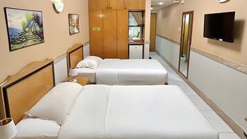 Premium bedding, free WiFi, bed sheets