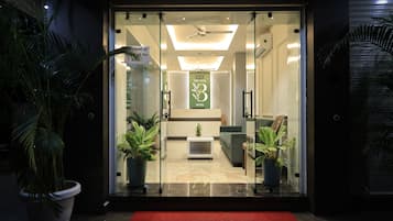 Interior entrance
