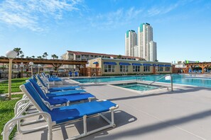 Pool - Affordable Comfort Near Beach & Waterpark w/ Pool, Hot Tubs, Grills & Clubhouse! (South Padre Island)