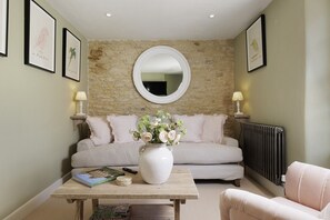 Televisie en een open haard