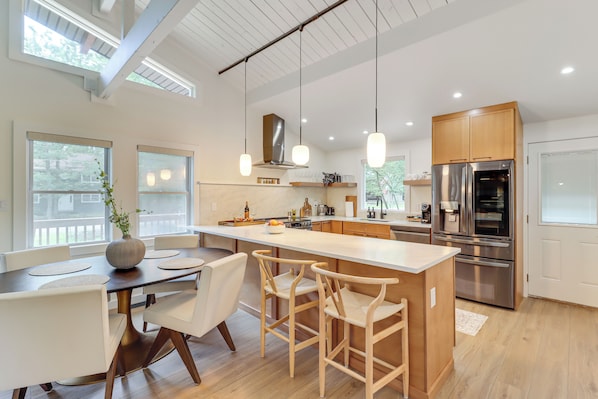 House (3 Bedrooms) | Interior - Pool + Lake Access, Yard: Poconos Family Getaway (East Stroudsburg)