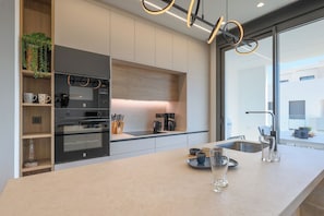 Microwave, oven, stovetop, dishwasher - Santa Rosalia Mar Y Sol - App at the lake (MC)