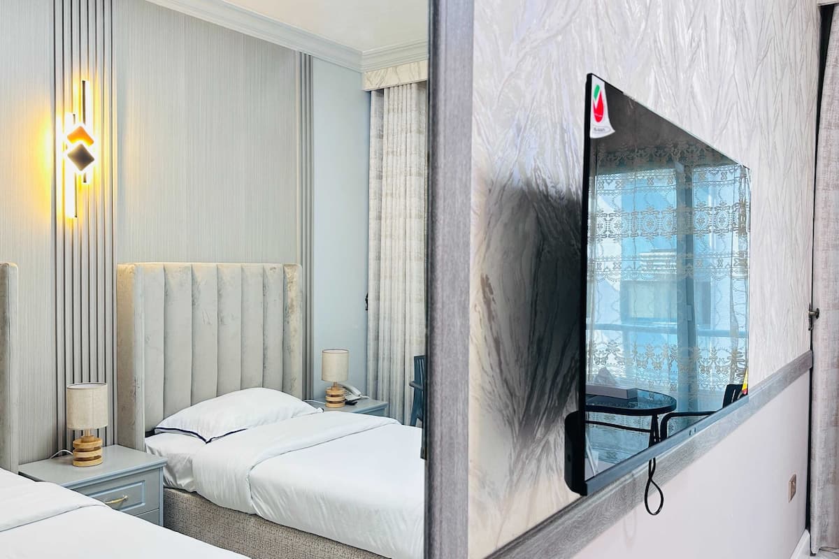 Deluxe Twin Room | Desk, free WiFi, bed sheets