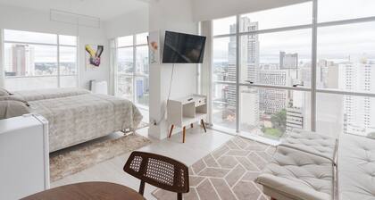 Pretty and Well Located Studio Curitiba-pr Esr1912