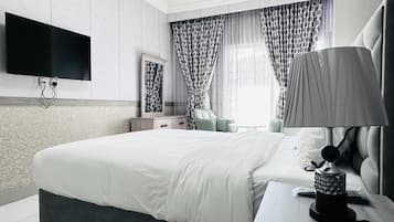 Deluxe Double Room, 2 Single Beds | Free WiFi, bed sheets