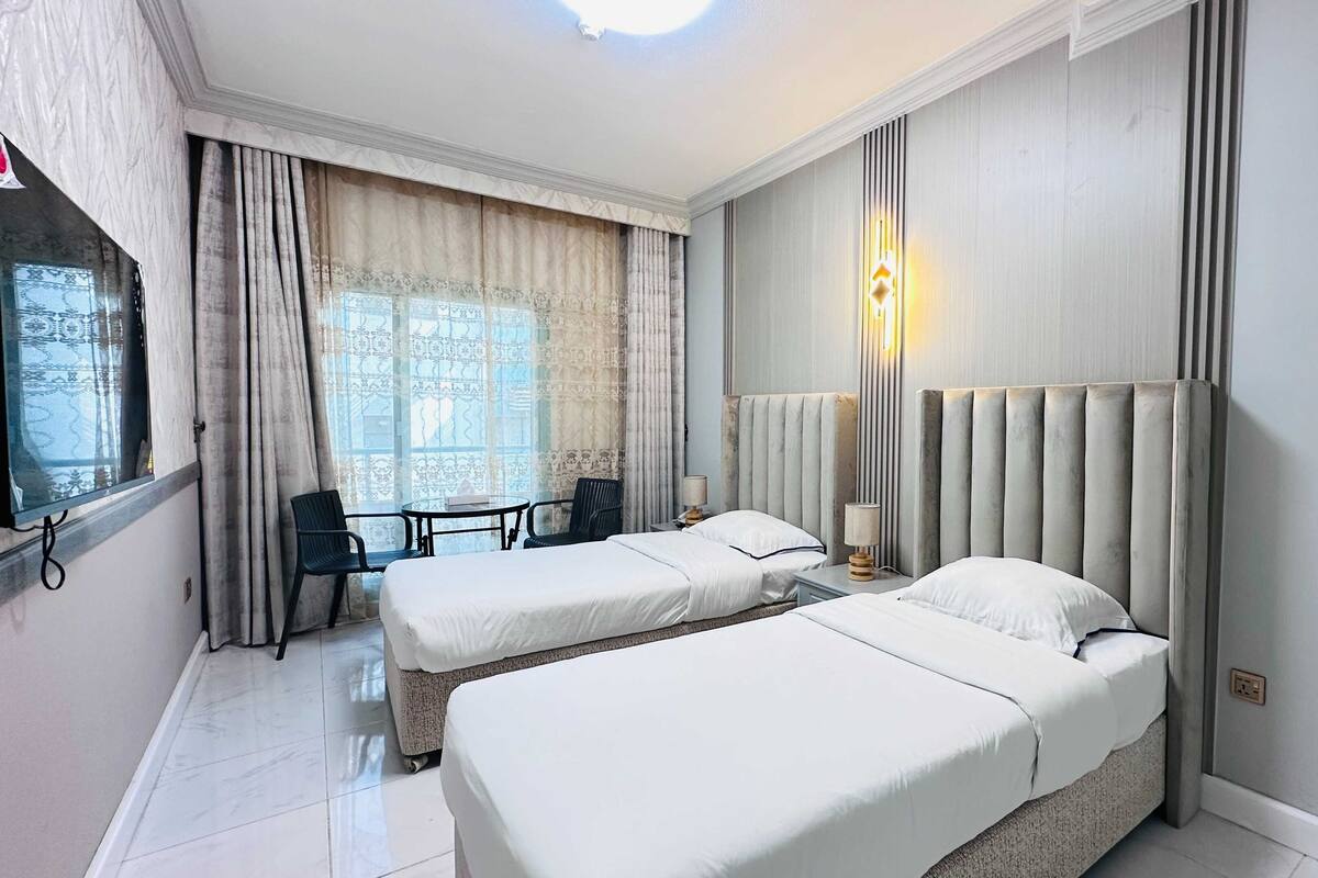Standard Double Room, 2 Single Beds | Free WiFi, bed sheets