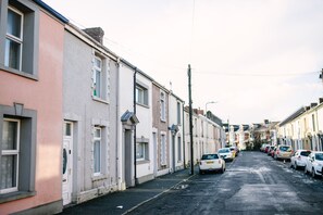 Parkering på området