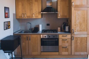 Private kitchen - FIERA MILANO APARTMENT charming attic just a stone's throw from Citylife (Milano)