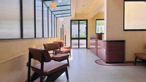 Sala de estar en el lobby