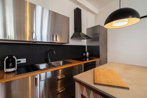 Private kitchenette - RentPlanet - Apartament Kotlarska II (Wrocław)
