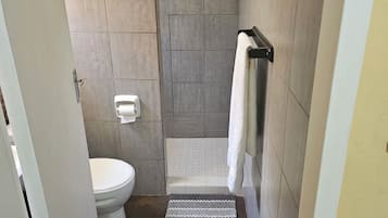 Serviettes fournies, savon, papier toilette