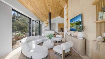 Smart TV, fireplace, offices