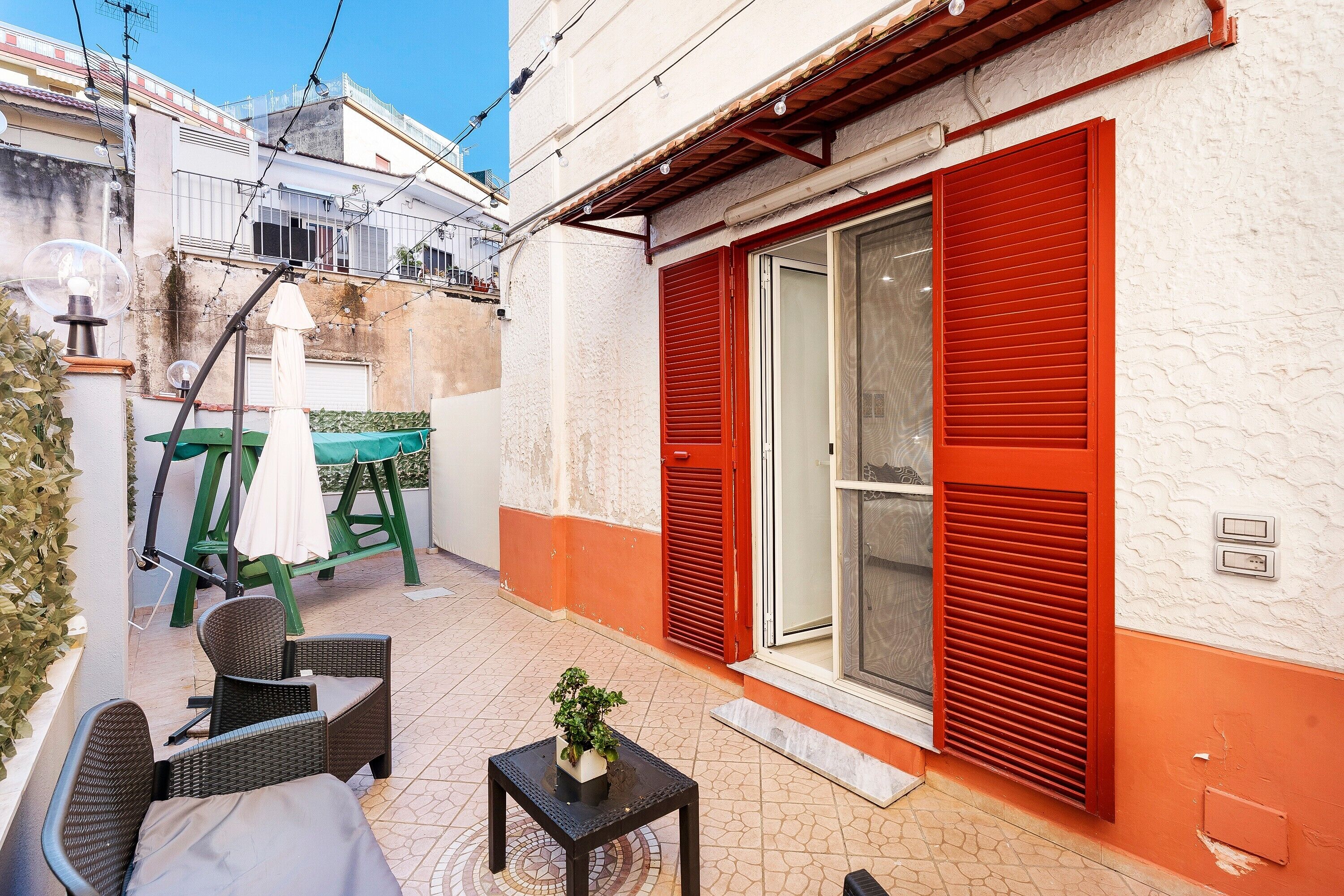 Udendørs spisemuligheder