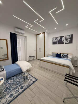 1 室のベッドルーム、アイロン / アイロン台、WiFi、ベッドシーツ