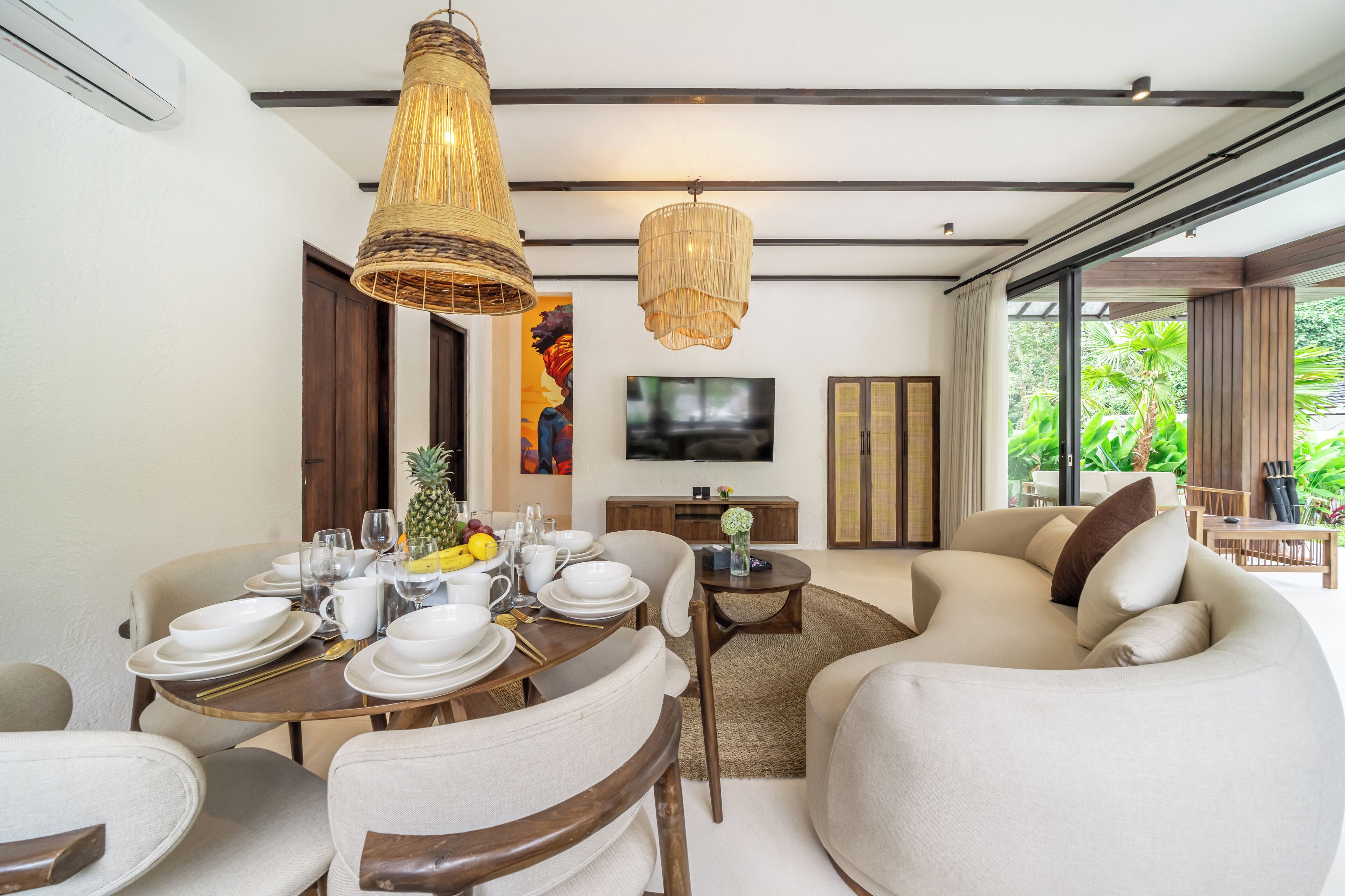 Villa, 3 Bedrooms, Private Pool | Living room | Smart TV