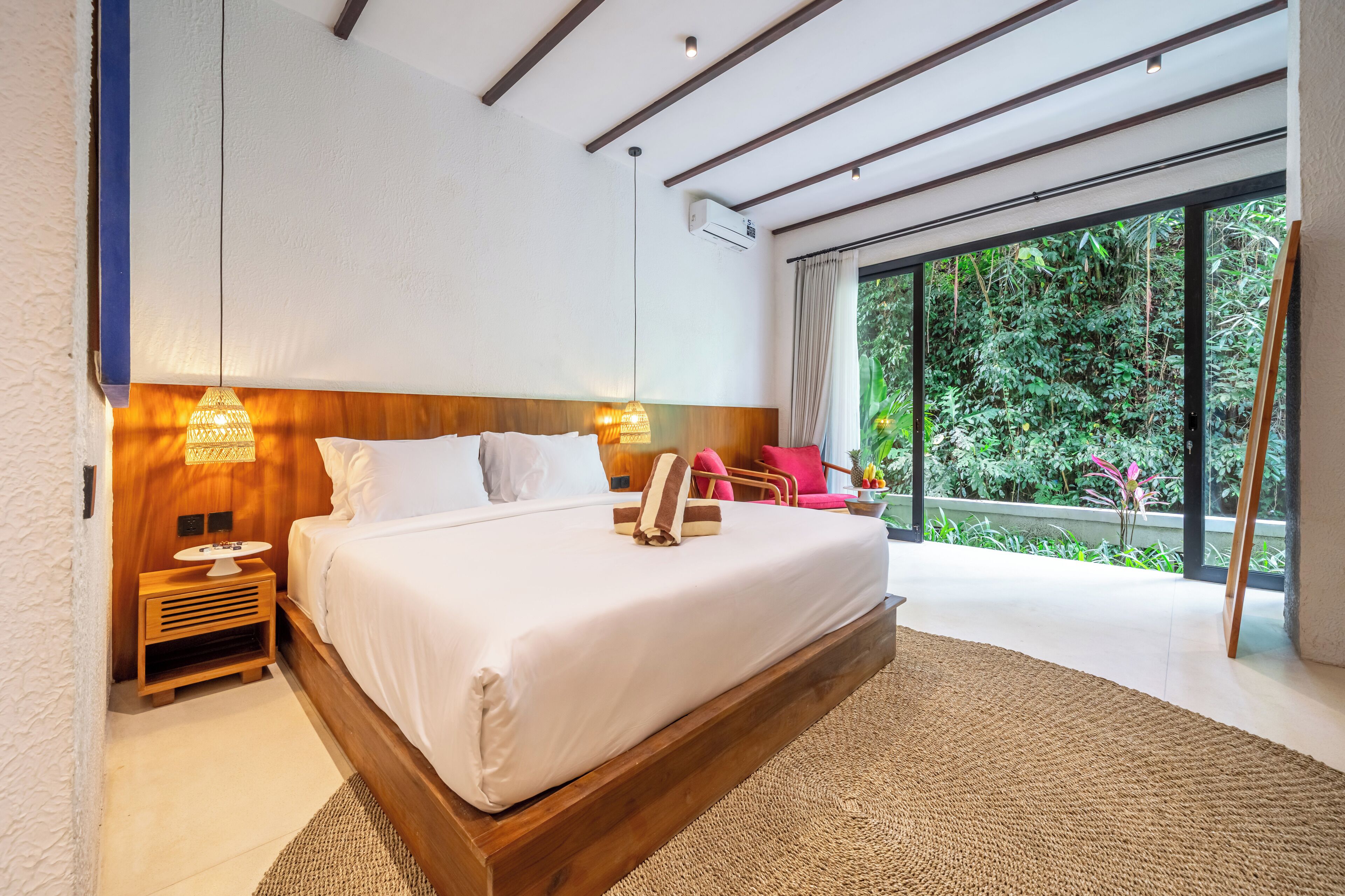 Estudio, 1 cama King size, vista al jardín | Vista al jardín