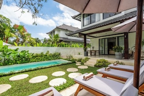 Villa, 3 Bedrooms, Private Pool | Private pool - Sacred Jungle by EVDEkimi Ubud – Modern Villas and Apartments with Kitchens, Pools, & Personalized Concierge Service (Ubud)
