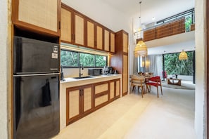 Apartment, 1 Bedroom, Balcony, Mezzanine | Minibar, laptop workspace, blackout curtains, free WiFi